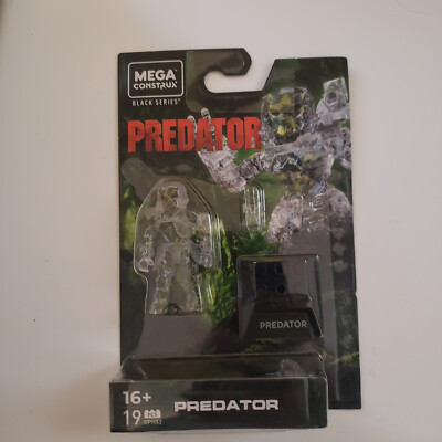 Mega Construx Black Series Stealth Predator Figure New | eBay