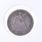 1861 Seated Liberty Half Dime - Raw and ungraded (2)