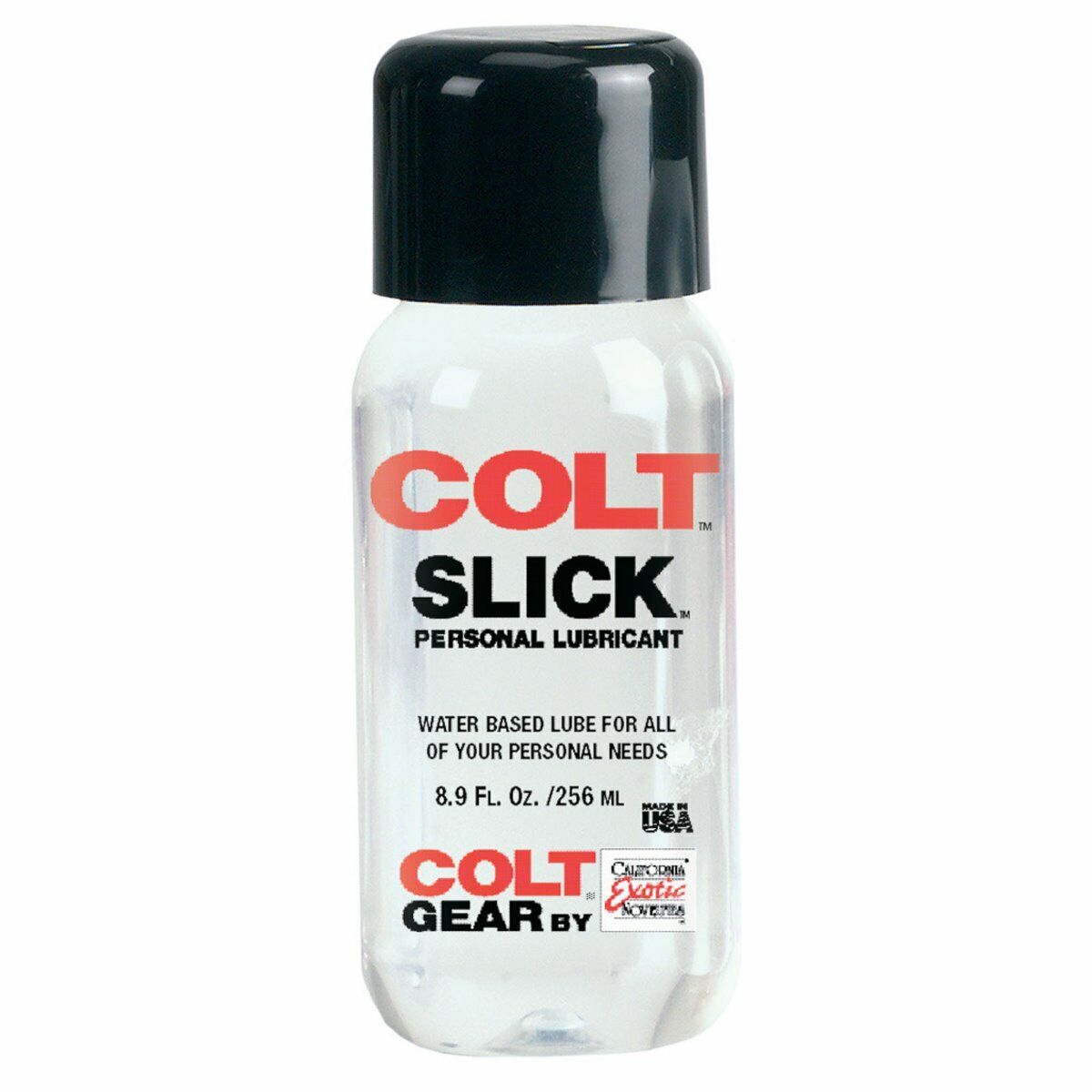 Colt Slick Personal Lubricant Water Based Massage Lube Body Glide 8.9 Oz 