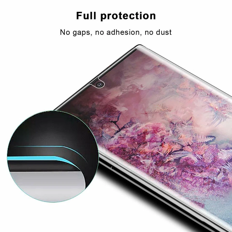 COVER CUSTODIA TRASPARENTE + PELLICOLA GEL PER SAMSUNG GALAXY NOTE 10 NOTE 10 + - Immagine 3 di 4