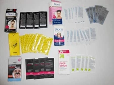 Face & Nose Pore Strips Lot - Biore, Starface, Epielle, Up & Up - Opened Missing