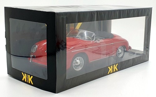 KK Scale 1/12 Scale KKDC120091 - 1955 Porsche 356 A Speedster - Red - Picture 5 of 5