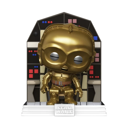 Funko Pop! Deluxe: Star Wars - C-3PO (Digital Pop! Release) - Funko (Exclusive)