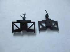 Trainworx # 622-Black Body Mount Magnetic Coupler Conversion Atlas N-Scale