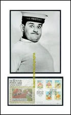 Ronnie Barker Comedian Porridge Open All Hours Signed FDC Autograph UACC RD 96