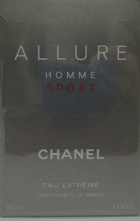 Chanel Allure Homme Sport Eau Extreme For Men 3.4 Oz / 100 ml Brand New  Item!