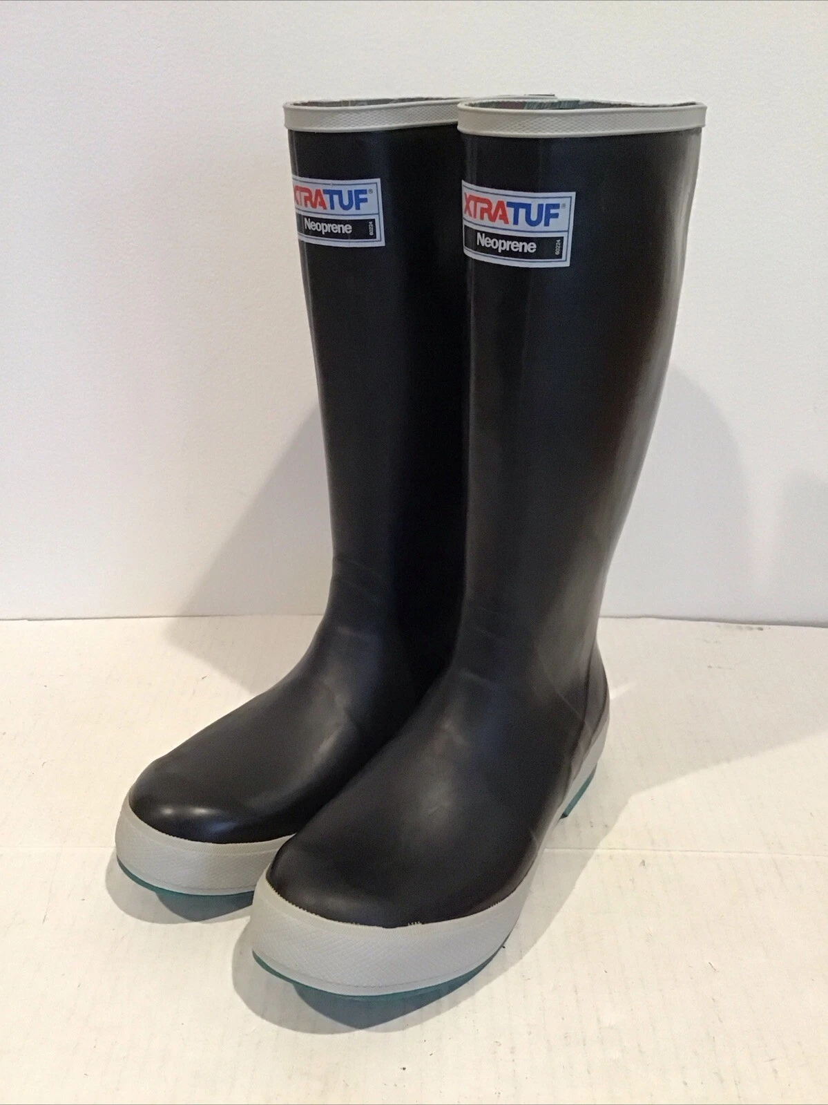 Xtratuf Fishe Wear Women's 15" Legacy Boots sz 11 Black Fishing Deck Boot