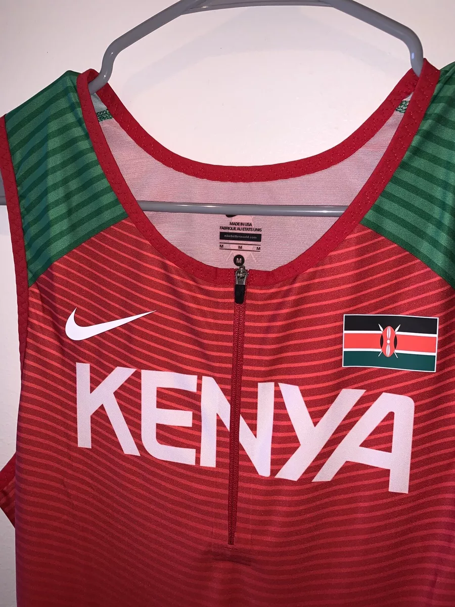 Nike Pro Elite Singlet Men's Size XLarge Kenya Track Field Kit Run