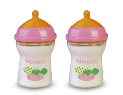 2 x Famosa Nenuco Baby Puppenflasche Milchflasche Magische Flasche