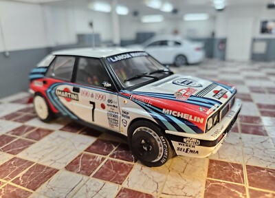 IXO 1990 #7 LANCIA DELTA INTERGRALE 16V D.AURIOL B.OCCELLI MODELL IM MASSSTAB 1:24