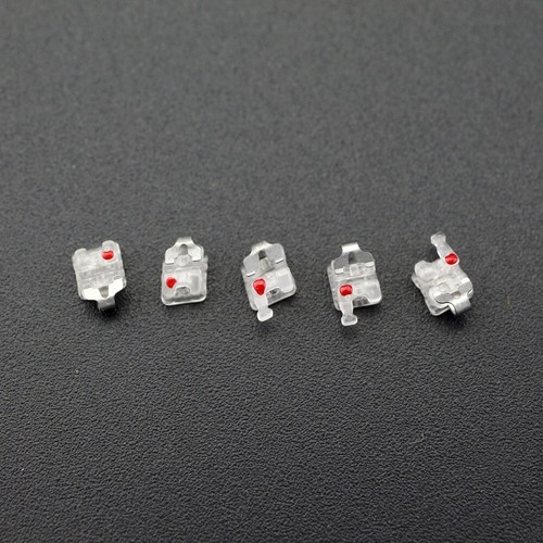 Orthodontic Passive Active Self-Ligating Brackets Ceramic Metal Roth MBT 0.022 - Picture 114 of 120