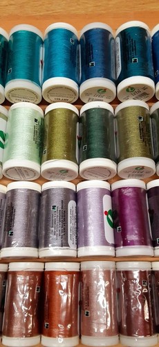 Embroidery Polyester Thread, Mega Set of 300 Spools,600 yds,40W - Picture 5 of 11