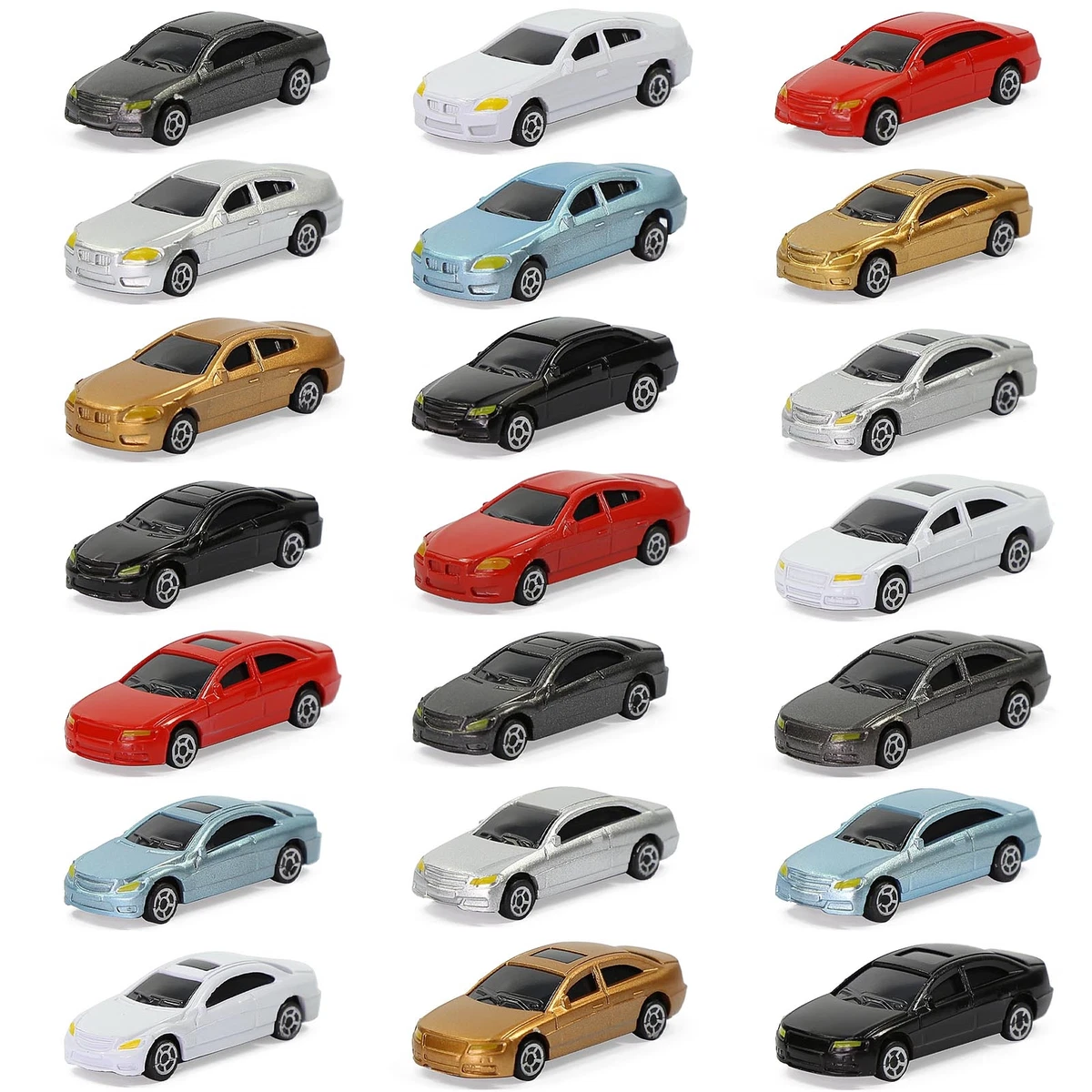 50pcs HO Scale Model Cars 1 87 Building Scenery Railway Layout