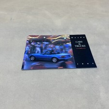 1995 MAZDA CARS AND TRUCKS ORIGINAL DEALER SALES BROCHURE CATALOG BOOKLET