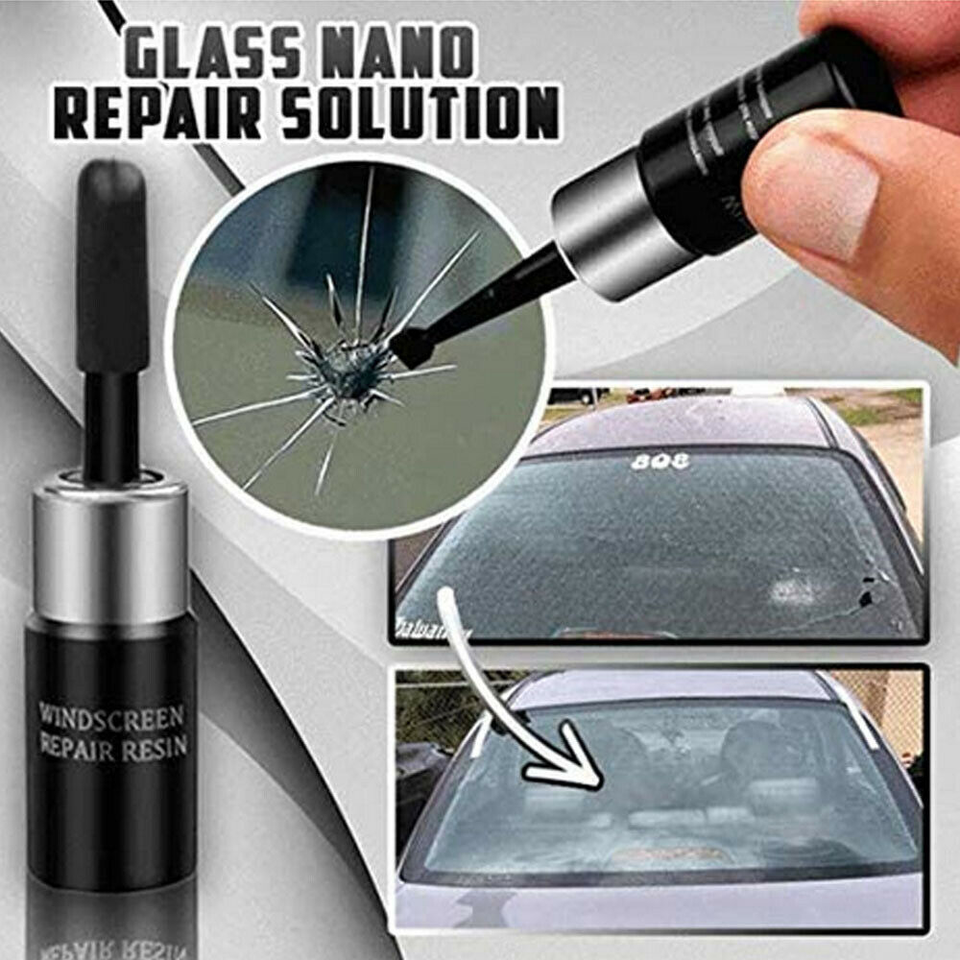 Car Glass Nano Repair Fluid Kit Automotive Window Glass Crack Repair