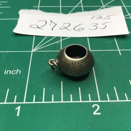 Vintage Sterling Silver Native Western CLAY POT Charm