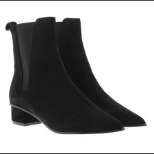 Ash Mira Leather Pointed Toe Boots Size 36
