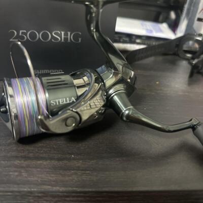 Auth Shimano 22 Stella 2500SHG Spinning Reel Gear Ratio 5.8