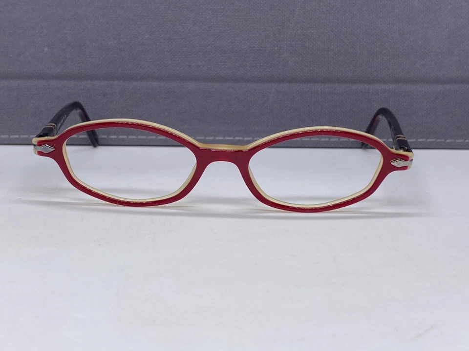 Persol Brille Damen Rot Rund oval Eckig 2595 klein Vollrand - Bild 2 von 4