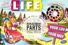 Game of Life Replacement Pieces Parts 2021 NEW! Choose what You Need Cars People