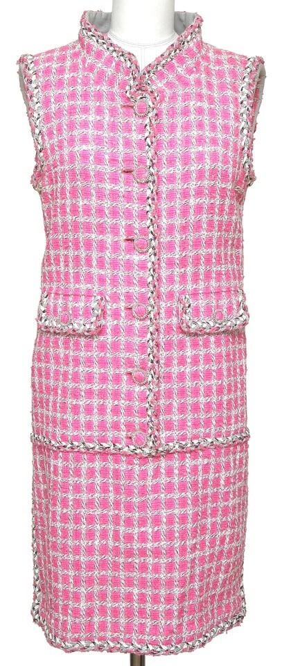 Chanel pink leather dress Clearance