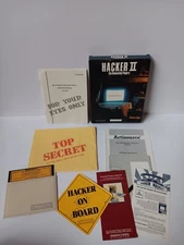 Commodore 64/128 Hacker II/2 The Doomsday Papers Computer Software Tested/Works