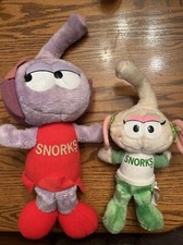 Applause 1980s Snorks Plushies