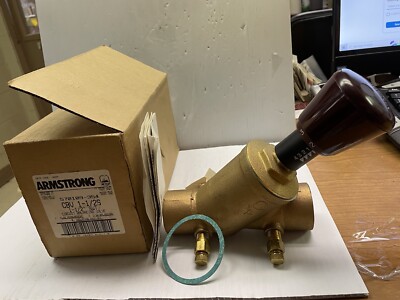 NEW ARMSTRONG 1-1/2'' cbv 1-1/2s SWEAT TYPE CIRCUIT BALANCING VALVE KB 570109-354
