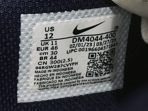 DS 2023 NIKE CORTEZ UK11 EU46 NAVY OG BASIC GUMP VORTEX AIR MAX 1 BW 90 VTG RARE - Bild 9 von 12