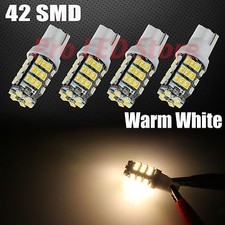 4x T10921194 Rv Trailer 12v Led Lights Bulbs 42 Smd Warm White 4x T10921194 Rv Trailer 12v Led Lights Bulbs 42 Smd Warm White