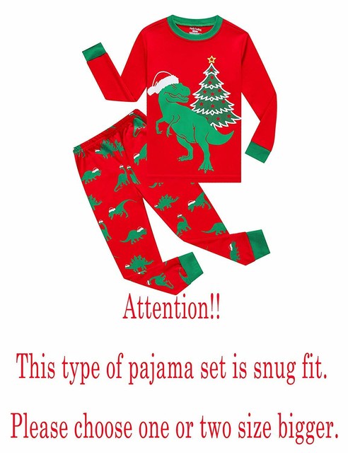 Dolphin/&Fish Boys Christmas Pajamas Little Kids Pjs Sets 100/% Cotton Toddler Clothes Sleepwears