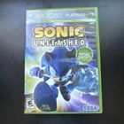 Sonic Unleashed Platinum Hits Xbox 360 CIB, Tested