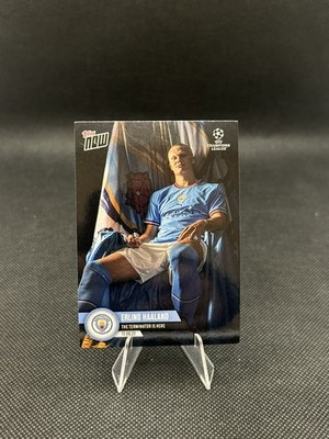 Topps Now 2022 UCL #PS02 Erling Haaland The Terminator is Here Manchester City