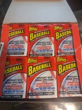 1991 Topps 40 Years of Baseball Jumbo The Real One! Open Box FactorySealed Packs