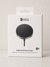 Samsung 15W Magnetic Single Wireless Charger GP-PWU025WIABU Black