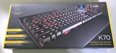 Corsair K70 CH-9000115-NA MX Mechanical Gaming Keyboard Cherry Red  *NEW