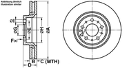 Ate Bremsscheiben Ø316Mm + BremsbelÄGe Vorne FÜR Volvo S60 1 384 XC90 1 275