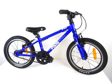 Frog 44 Electric Blue 16" Stage 2 Kids Unisex Bike Age 4-7 Used GC KB-300