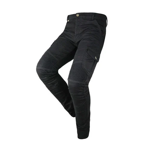 By City Mixed Slim Iii Moto Motorcycle Motorbike Trousers Black