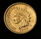 1862 Indian Head Cent - Copper Nickel - UNC