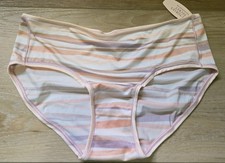 NWT Vintage Victoria's Secret Fabulous Stretch Smooth Satin Hiphugger Panties L