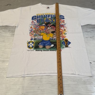 Vintage 1994 Bulletin Athletic Brazil World Cup Champions #7