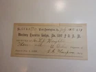 Civil War Document 125th Ohio Volunteers West Farmington Signature Haughton VTG