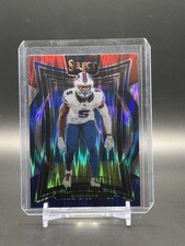 2024 Panini Select - Concourse Kaiir Elam #8 Red & Blue Shock Prizm