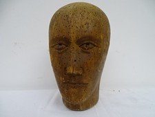 SELTENE SCHAUFENSTER PUPPE - HOLZKOPF WOHL UM 1900