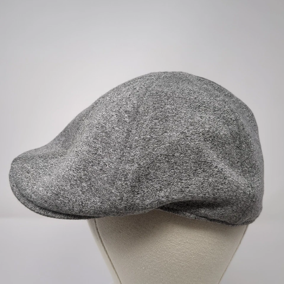 Levi's Newsboy Pressboy Cap Gray Medium Solid Outdoor Casual Blank - Image 3 of 4