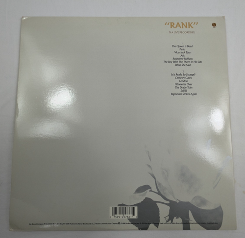 Rank by The Smiths 1988 Sire Records gatefold ORIGINAL VG+/NM - Picture 4 of 9
