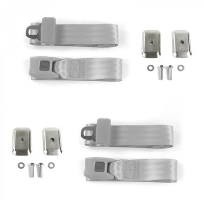 Ford Bronco 1978 - 1979 Standard 2pt G/G Belt Kit w/Brackets-2 Belts