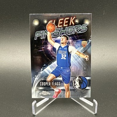 2025-26 Topps Chrome Basketball Cooper Flagg Sleek Finishers #SF 