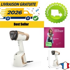Calor AeroSteam Défroisseur à main vapeur et aspiration 1400 W Doré